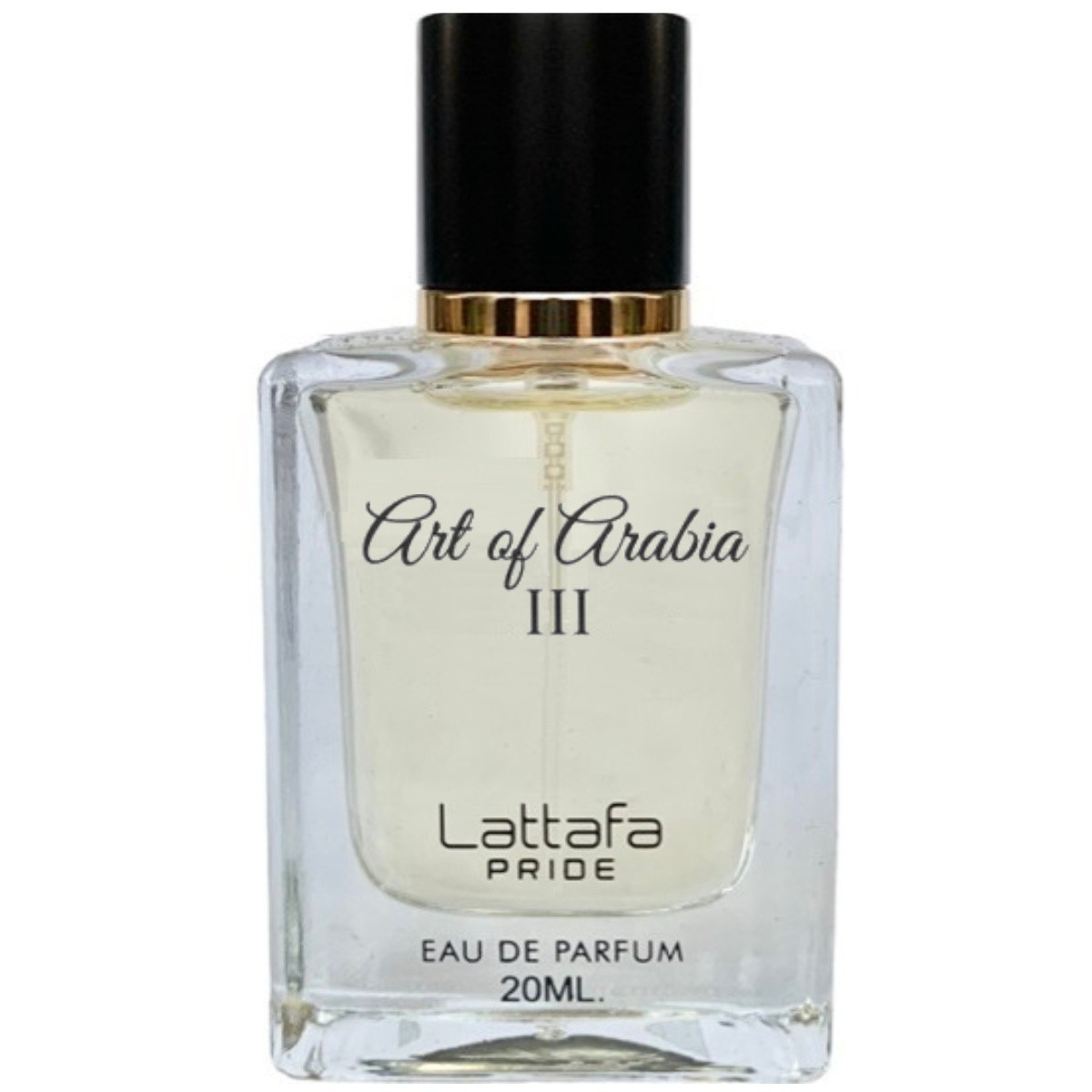 ART OF ARABIA III LATTAFA PRIDE EAU DE PARFUM 20ML SPRAY 6290360593586