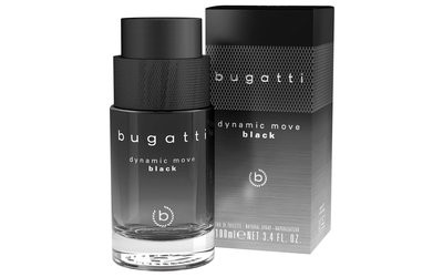 BUGATTI Dynamic Move Black Eau de Toilette 100ML 3.4FLOZ SPRAY