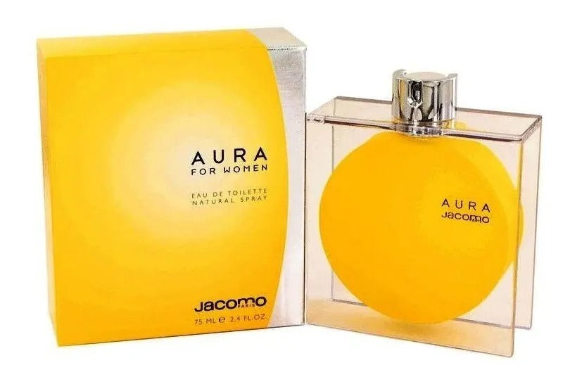 AURA FOR WOMAN By JACOMO Eau De Toilette 75ml Spray