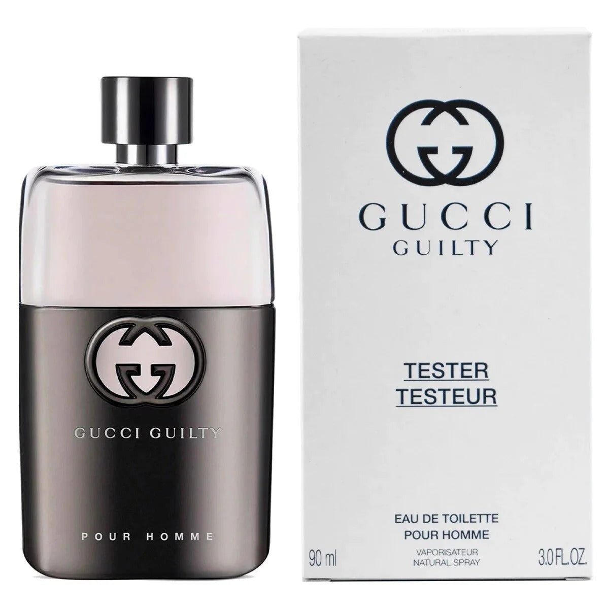 GUCCI GUILTY POUR HOMME By GUCCI Eau De Toilette 90ML 3.0FLOZ Spray ORIGINAL