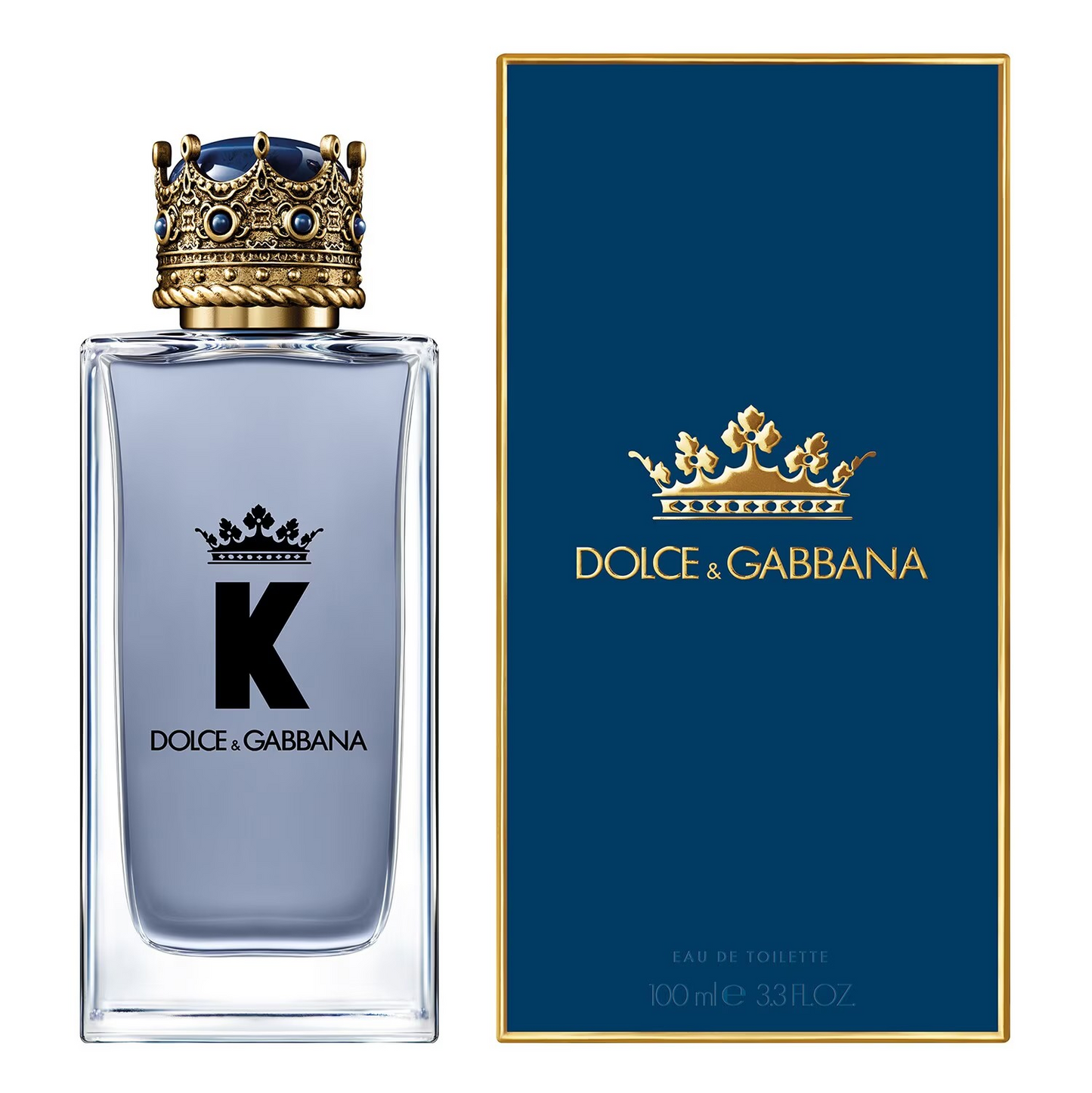 DOLCE & GABBANA KING FOR MEN EAU DE TOILETTE 100ML 3.4FLOZ ORIGINAL