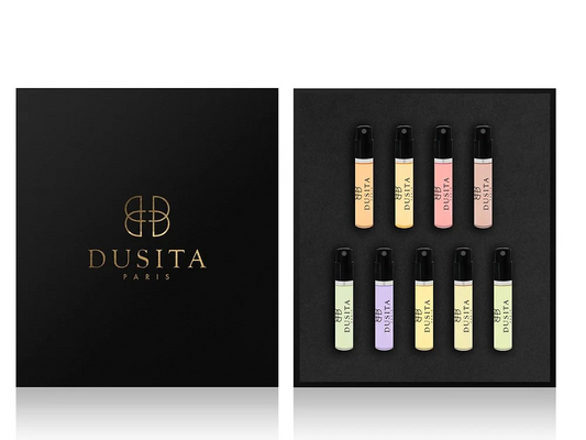 DUSITA  DUSITA PARIS DISCOVERY SET EXTRAITS ET EAUX DE PARFUMS PARFUM 9X2.5ML