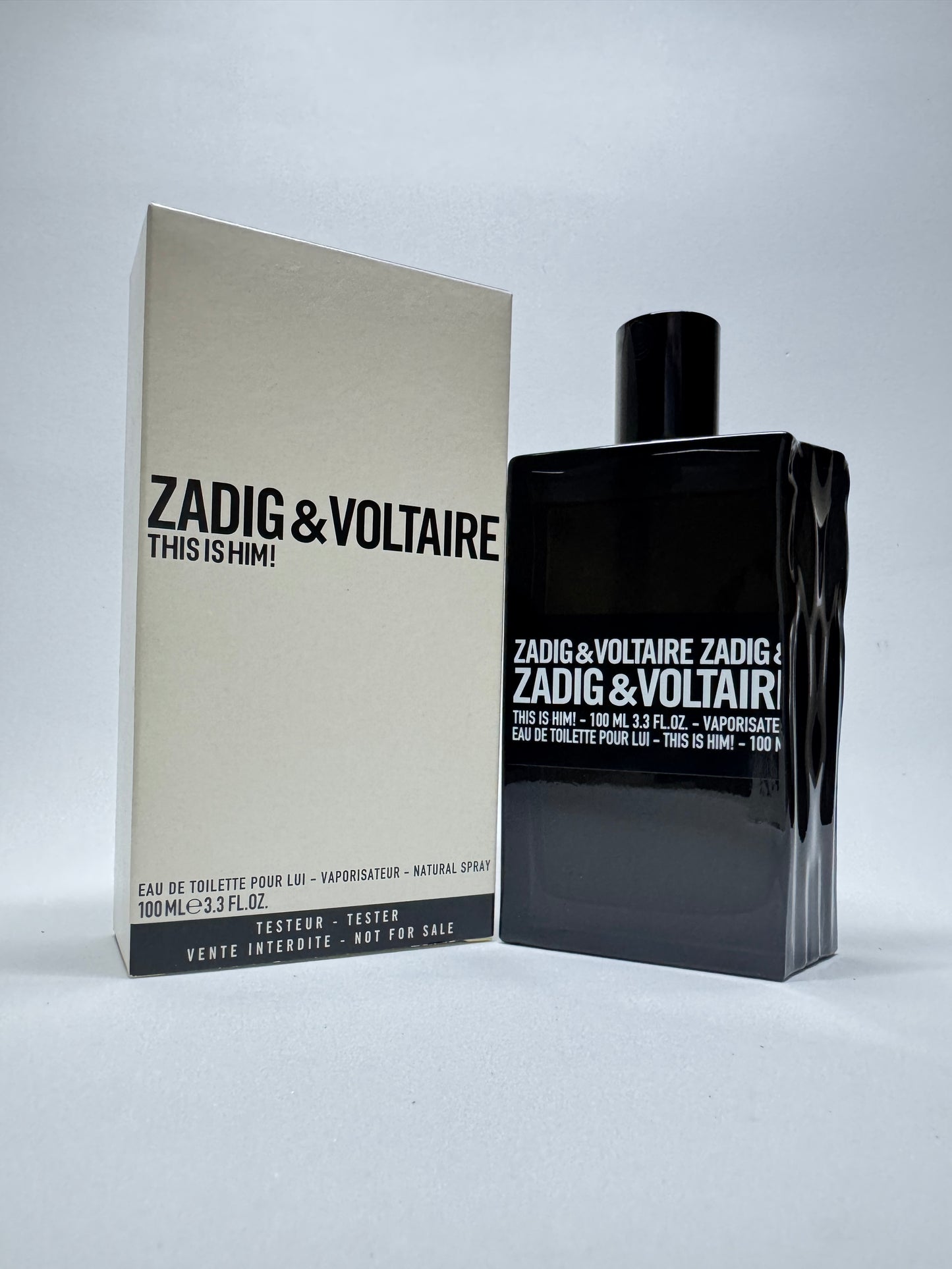 THIS IS HIM By ZADIG & VOLTAIRE  Eau De Toilette 100ML Spray ORIGINAL TESTER