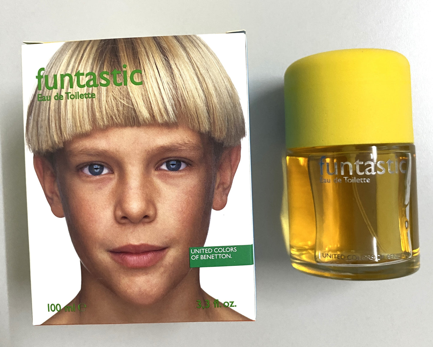 Funtastic BOY by benetton EDT 100ml natural spray 3.4oz