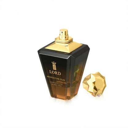 LORD MILANO MOROCCAN OUD EAU DE PARFUM UNISEX 100ML 3.4FLOZ IN DELUXE LUXURY BLACK WOODBOX