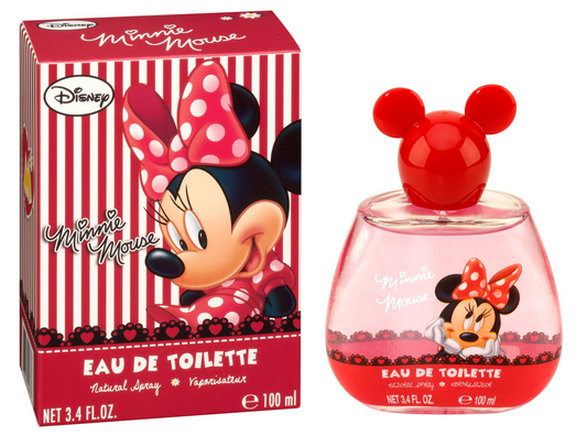 DISNEY MINNIE MOUSE BY AIR VAL EAU DE TOILETTE 100ML  3.4FLOZ KIDS SPRAY LIMITED EDITION