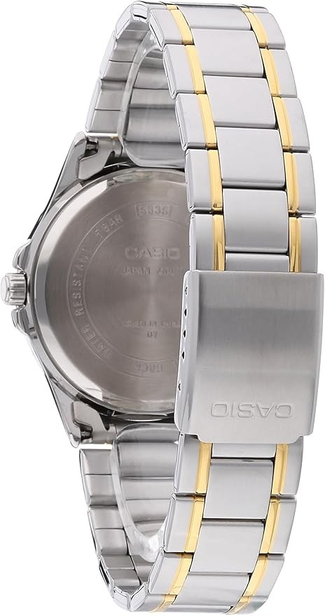 Casio MTP-1381G-9AVDF Champagne Analog Two-Tone Gold Stainless Steel Men's Watch