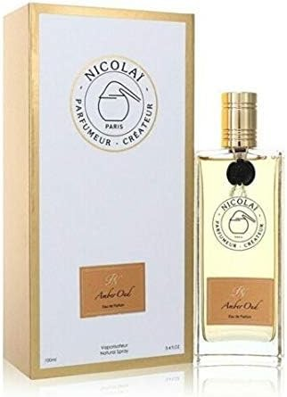 Nicolai Amber Oud Eau De Parfum for Unisex, 100 ml 3.4FLOZ