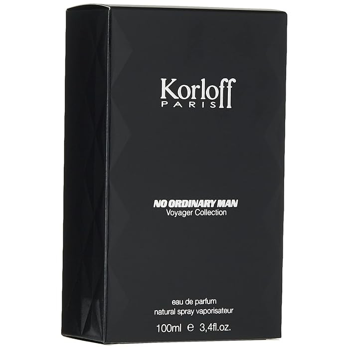 KORLOFF NO ORDINARY MAN VOYAGER COLLECTION EAU DE PARFUME 3.4OZ / 100ML SPRAY