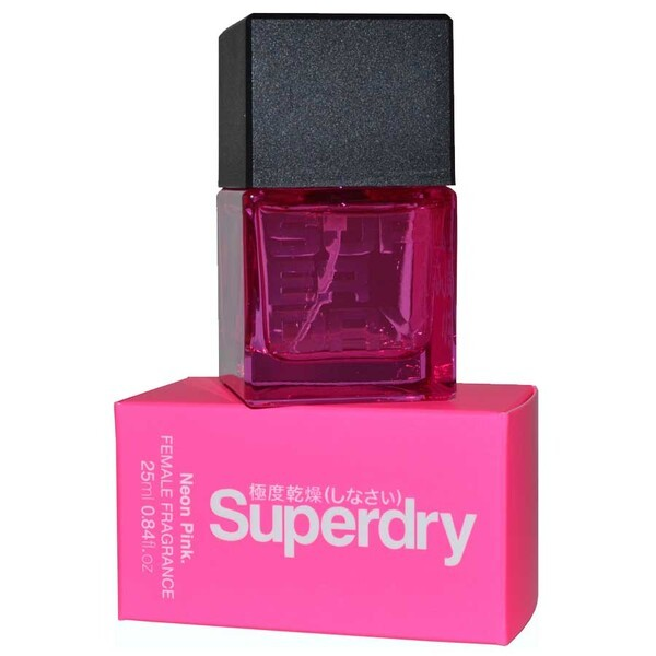 SUPERDRY NEON PINK FEMALE FRAGRANCE EAU DE TOILETTE 25ML 0.84FLOZ