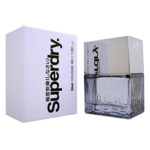 SUPERDRY STEEL EAU DE COLOGNE 40ML 1.35FLOZ