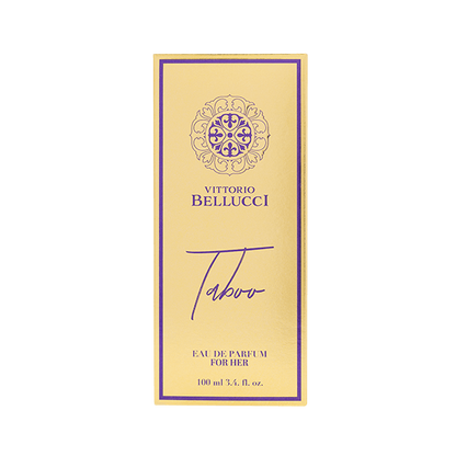 VITTORIO BELLUCCI EXCLUSIVE PERFUME TABOO EAU DE PARFUM FOR HER 100ML 3.4FLOZ