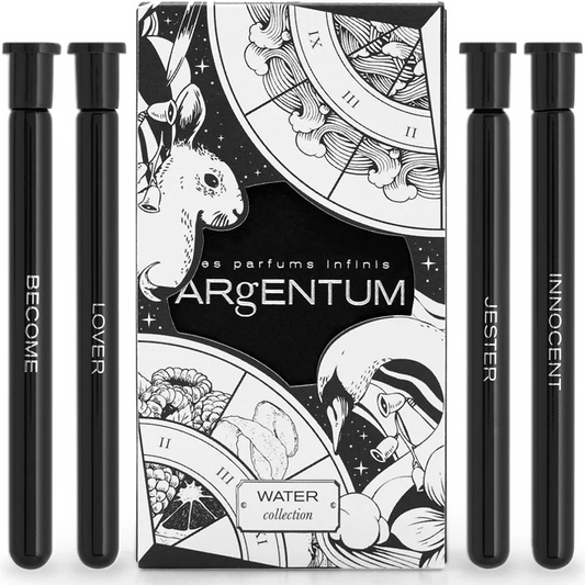 ARGENTUM WATER COLLECTION OF EAUX DE PARFUMS 4 X 2ML  8ML DISCOVERY KIT