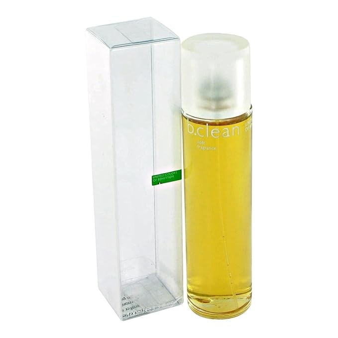 B Clean Soft By Benetton For Women 100ml  Eau De Toilette Spray 3.3oz