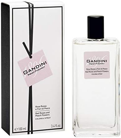 Gandini Red Roses And Peach Flowers Colonia spray Eau de Toilette 50ml 1.7floz For Women