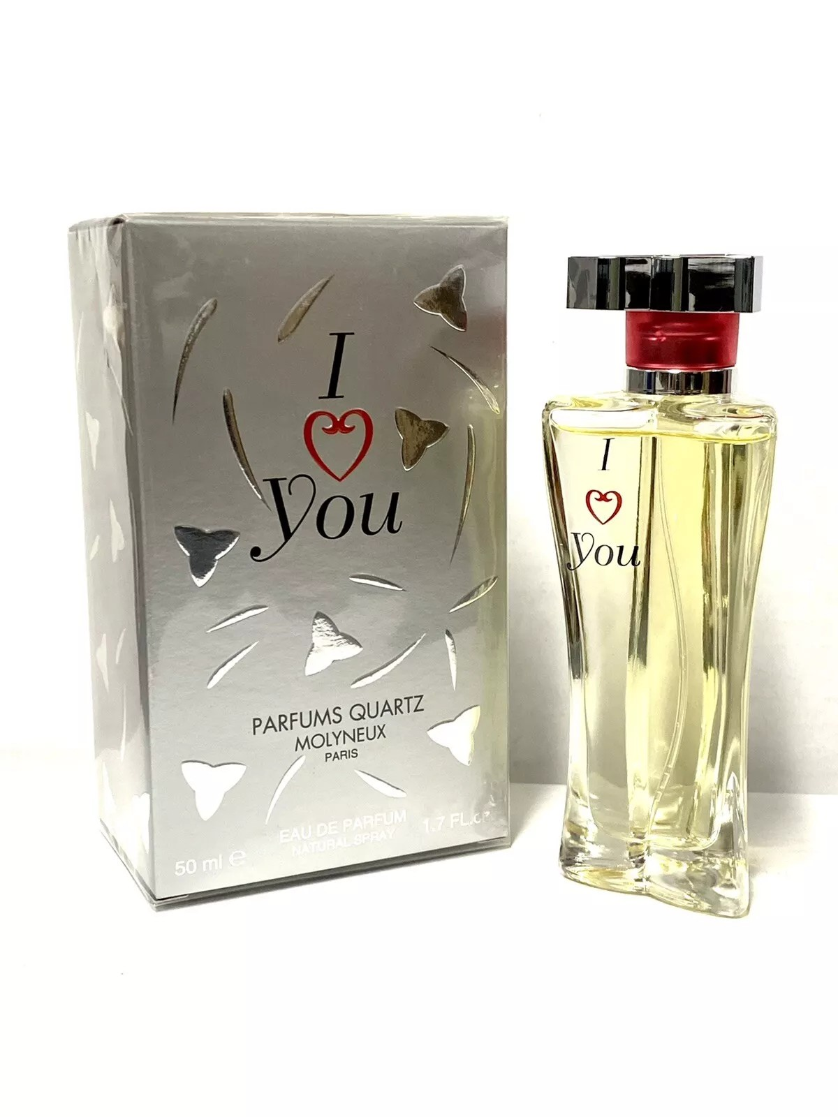 I LOVE YOU BY PARFUMS QUARTZ MOLYNEUX 50ml 1.7FLOZ Eau De Parfum Spray