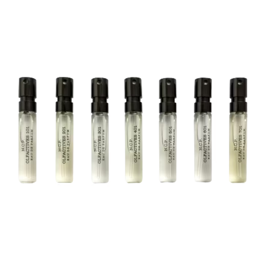 N.C.P. Olfactives Eau de Parfum, Seven Facets Discovery Kit, Unisex, 7 x 2 ml total 14ml