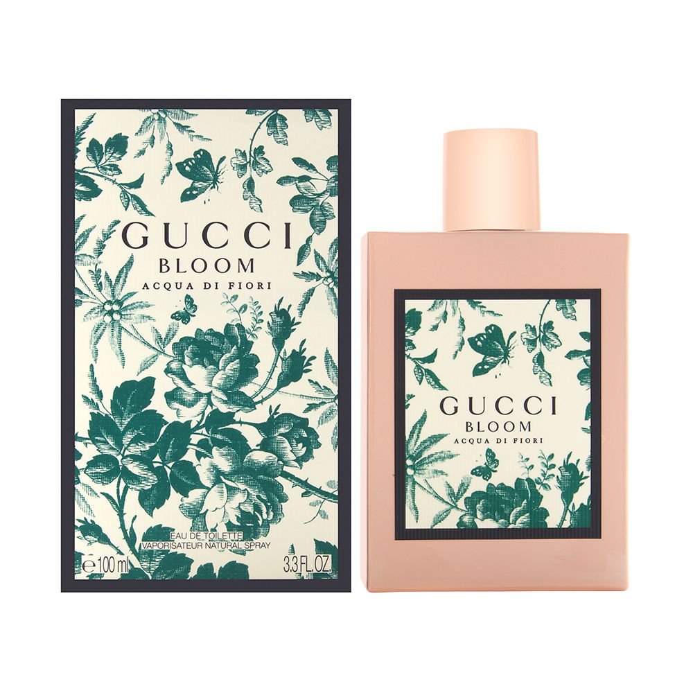 GUCCI BLOOM ACQUA DI FIORI By GUCCI Eau De Toilette 100ML 3.4FLOZ Spray ORIGINAL