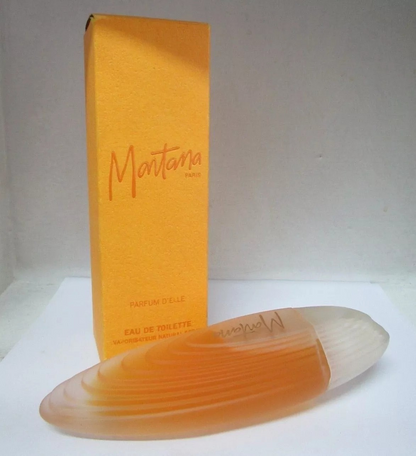 MONTANA Parfum D' Elle 1oz/30 ml Eau De Toilette Spray Vintage new original Vintage