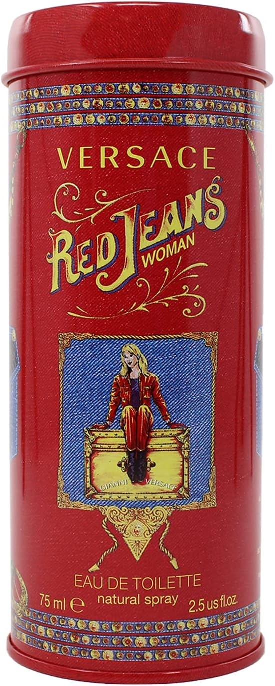 RED JEANS By  VERSACE Eau De Toilette 75ML SPRAY ORIGINAL FRAGRANCE