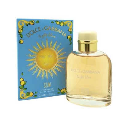 LIGHT BLUE SUN for Men by DOLCE & GABBANA   Eau de Toilette 125ML natural spray